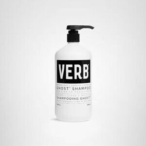 VERB Ghost Shampoo Infused Moringa Oil - Cleanses Fine Hair Vegan NEW 32 oz.